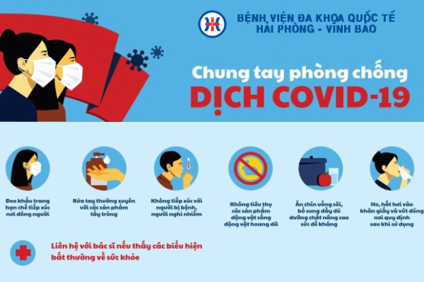 Công tác phòng, chống đại dịch Covid-19 tại Bệnh viện đa khoa Quốc tế Hải Phòng – Vĩnh Bảo