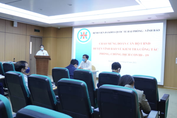 Bệnh viện đa khoa Quốc tế Hải Phòng – Vĩnh Bảo thực hiện tốt công tác phòng chống dịch bệnh, đảm bảo hoạt động khám, chữa bệnh cho người dân