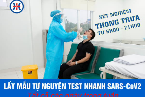 Test nhanh SARS-CoV2 Tại bệnh viện đa khoa Quốc tế hải Phòng – Vĩnh Bảo