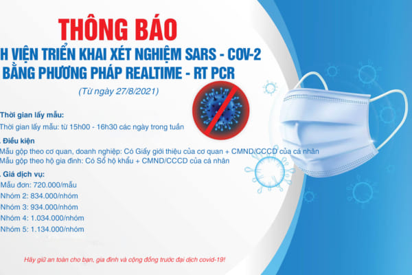 Bệnh viện đa khoa Quốc tế Hải Phòng – Vĩnh Bảo triển khai lấy mẫu xét nghiệm SARS-CoV-2 BẰNG PHƯƠNG PHÁP REALTIME – RT PCR