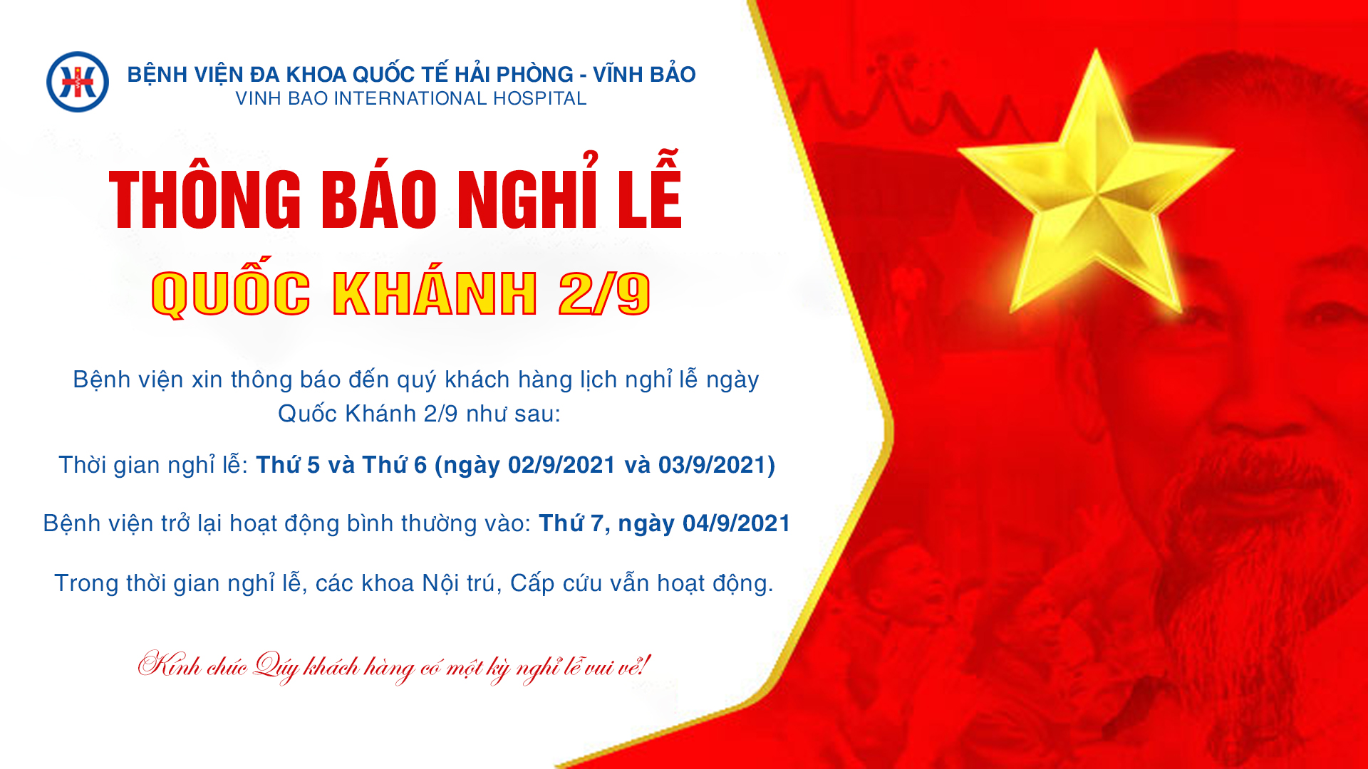 Chào mừng Ngày Quốc khánh nước CHXHCH Việt Nam 29  Thái Triển