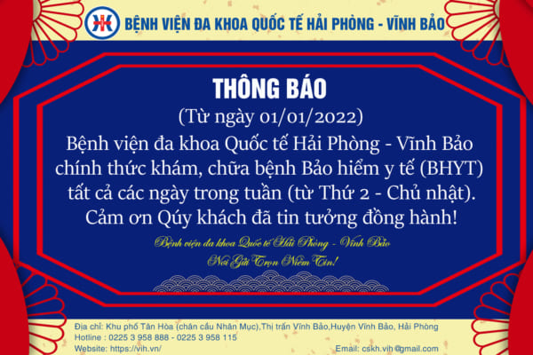 Thông báo về việc khám, chữa bệnh Bảo hiểm y tế