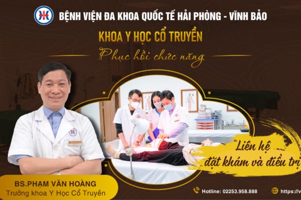 Bệnh viện đa khoa Quốc tế Hải Phòng – Vĩnh Bảo: Chú trọng đầu tư, phát triển khoa Y học cổ truyền & Phục hồi chức năng
