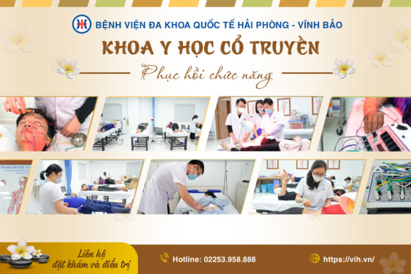 Bệnh viện đa khoa Quốc tế Hải Phòng – Vĩnh Bảo: Chú trọng phát triển khoa Y học cổ truyền & Phục hồi chức năng