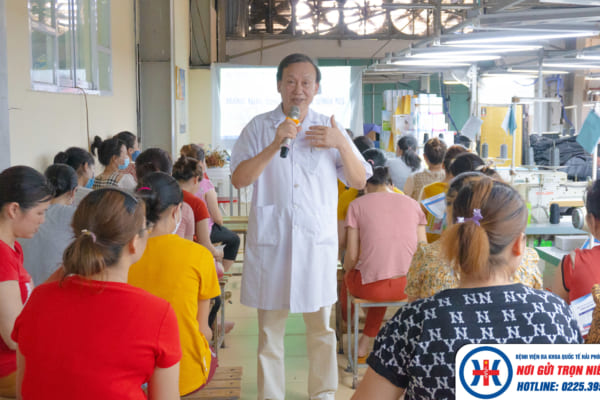 Tổ chức thành công Hội thảo tiền sản dành riêng cho các mẹ bầu tại công ty SJ VINA tháng 7