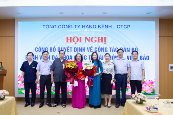 Hội nghị công bố Quyết định về công tác cán bộ thuộc Bệnh viện đa khoa Quốc tế Hải Phòng – Vĩnh Bảo