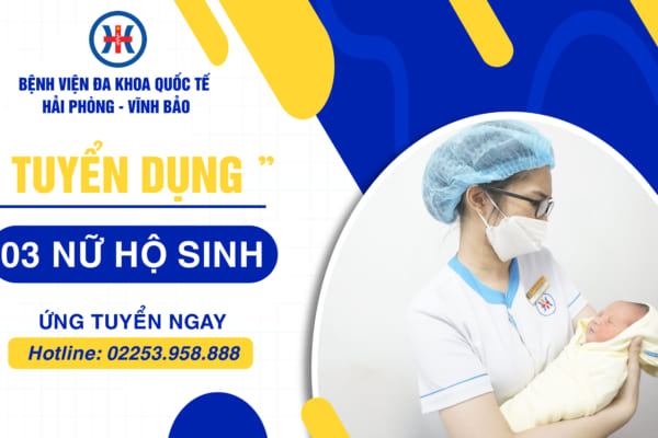 THÔNG BÁO TUYỂN DỤNG TẠI BỆNH VIỆN ĐA KHOA QUỐC TẾ HẢI PHÒNG – VĨNH BẢO