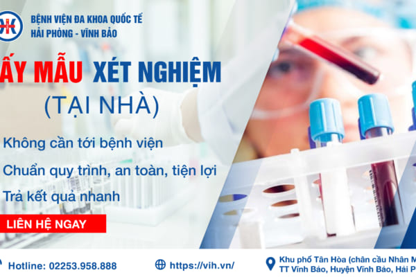 DỊCH VỤ LẤY MẪU XÉT NGHIỆM TẠI NHÀ