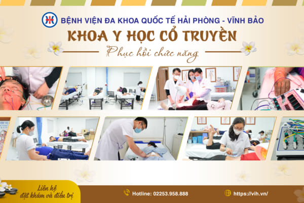 Khoa Y học cổ truyền – Phục hồi chức năng, Bệnh viện đa khoa Quốc tế Hải Phòng – Vĩnh Bảo