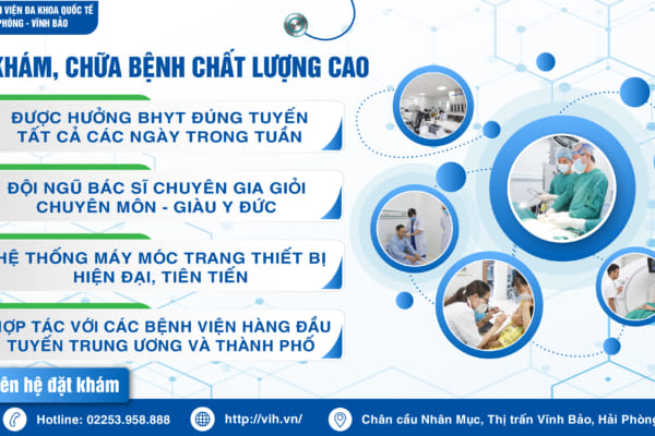 Bệnh viện đa khoa Quốc tế Hải Phòng – Vĩnh Bảo: Nơi gửi trọn niềm tin!