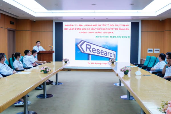 Báo cáo nghiên cứu khoa học “Ảnh hưởng một số yếu tố đến thực trạng rối loạn đông máu và nguy cơ xuất huyết do quá liều chống đông kháng Vitamin K”