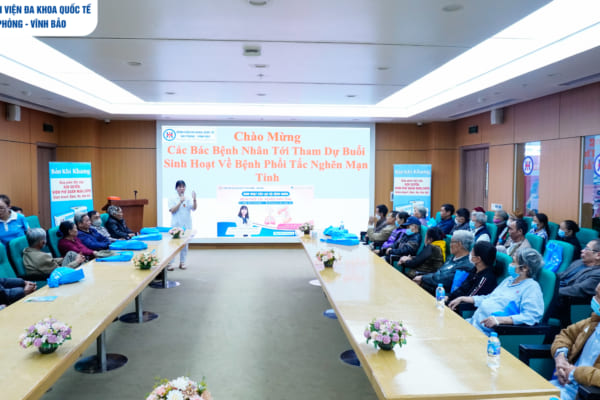 TỔ CHỨC SINH HOẠT CÂU LẠC BỘ BỆNH NHÂN – BỆNH PHỔI TẮC NGHẼN MÃN TÍNH