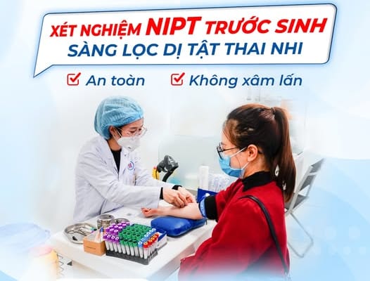 Xét nghiệm NIPT trước sinh: Sàng lọc dị tật thai nhi an toàn, không xâm lấn