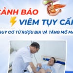 CẢNH BÁO VIÊM TỤY CẤP: NGUY CƠ TỪ RƯỢU BIA VÀ TĂNG MỠ MÁU