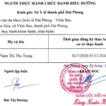 DANH SÁCH NGƯỜI THỰC HÀNH CHỨC DANH ĐIỀU DƯỠNG (PHẠM THỊ THU TRANG)-BẢN SỐ 01 NĂM 2026-BVĐKQTHPVB